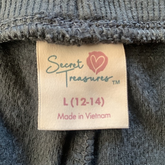 Velour~Feel Sleepwear / Loungewear Jogger - Picture 7 of 12